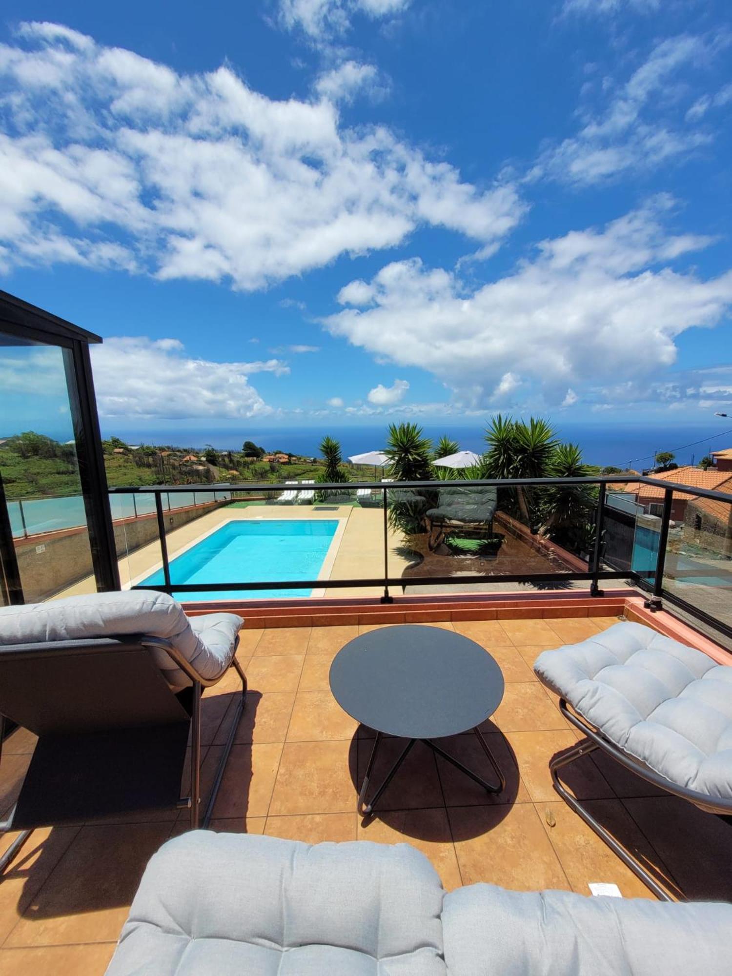 Sunset Paradise Villa With Heated Pool Calheta  Luaran gambar