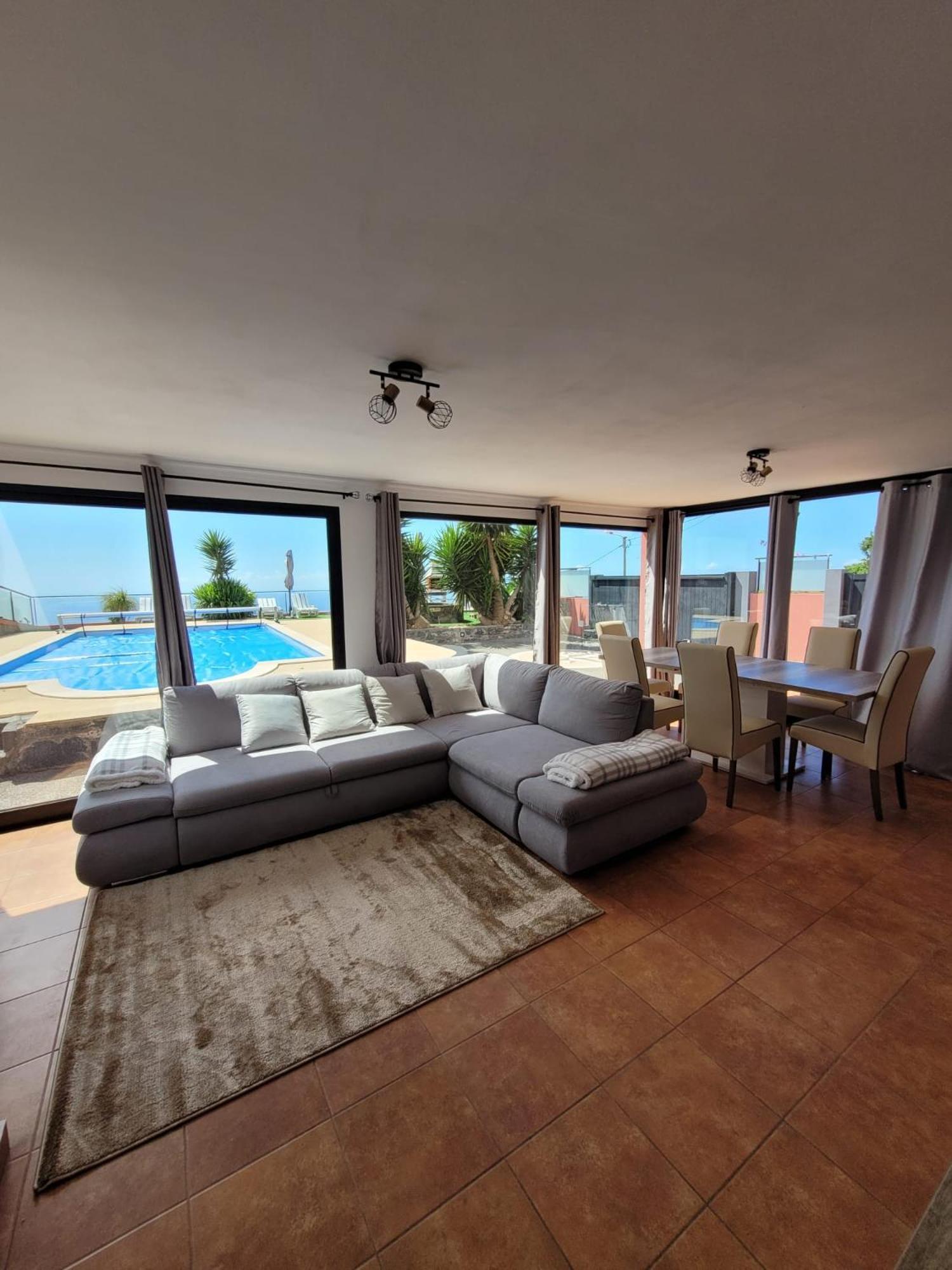 Sunset Paradise Villa With Heated Pool Calheta  Luaran gambar
